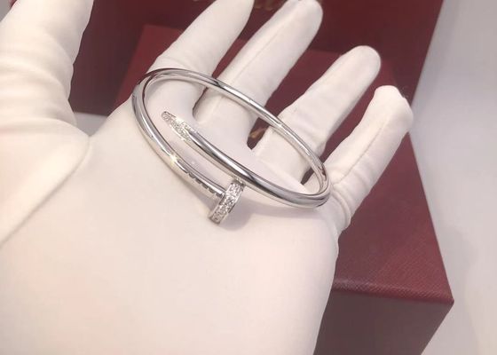 Cadeau de mariage Cartier Nail Bracelet With Diamonds créatif unique