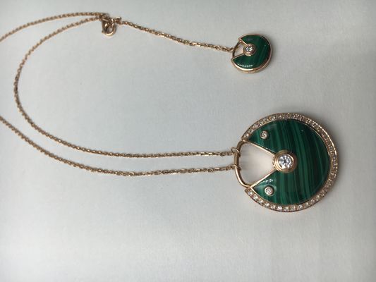 Coutume Amulette De Cartier Necklace Classic à extrémité élevé de cru